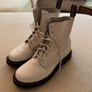 Doc Marten White Combat Boot